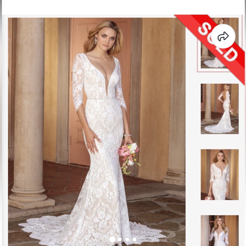 Never worn wedding dress